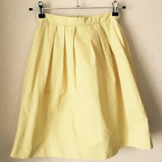 プロポーションボディドレッシング(PROPORTION BODY DRESSING)の美品【PROPORTION BODY DRESSING】フレアタックスカート(ひざ丈スカート)