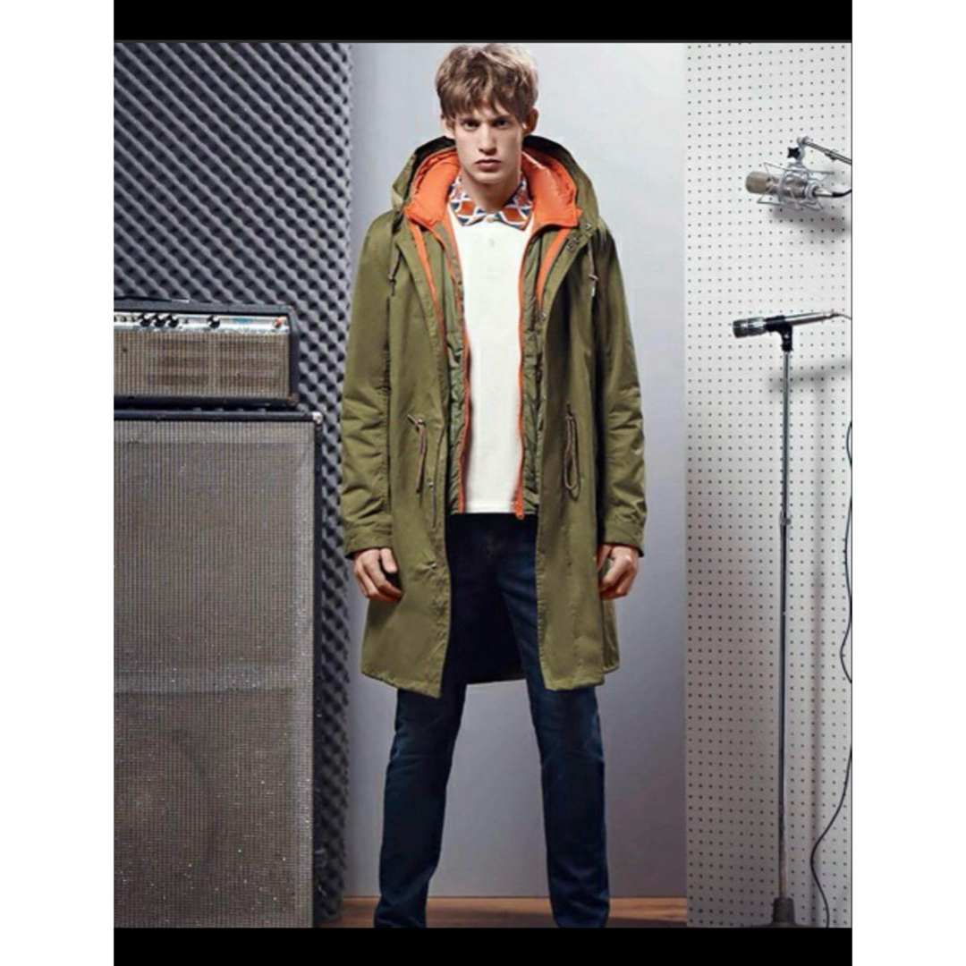 ROUGH AND RUGGED ラフアンドラゲッド モッズコート 3 L 写し出さ 黒 ROUGH AND RUGGED ラフアンドラゲッド モッズコート 3 L 写し出さ 黒
