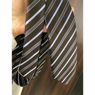 エルメネジルドゼニア(Ermenegildo Zegna)のERMENEGILDO ZEGNA エルメネジルドゼニア　ネクタイ　ストライプ(ネクタイ)