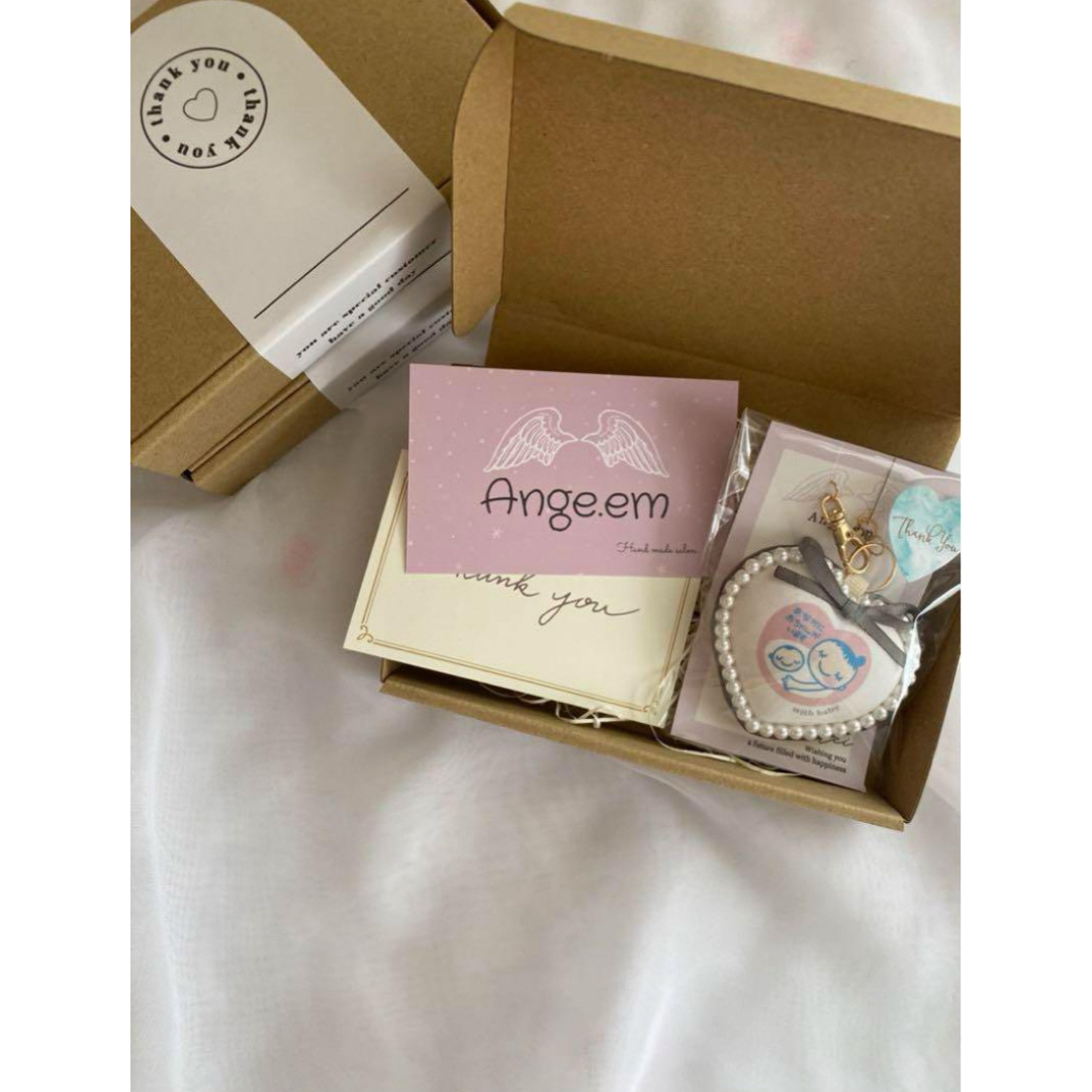 1番人気♡ハート型マタニティーマーク ハンドメイドのキッズ/ベビー(マタニティ)の商品写真