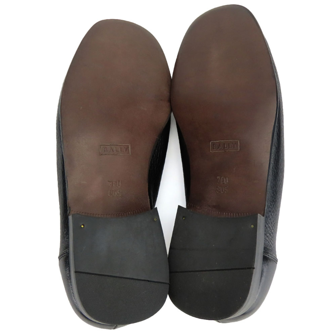 Bally - 【中古】 バリー ローファー 8 レザー ブラック JP Bally - 【中古】 バリー ローファー 8 レザー ブラック JP