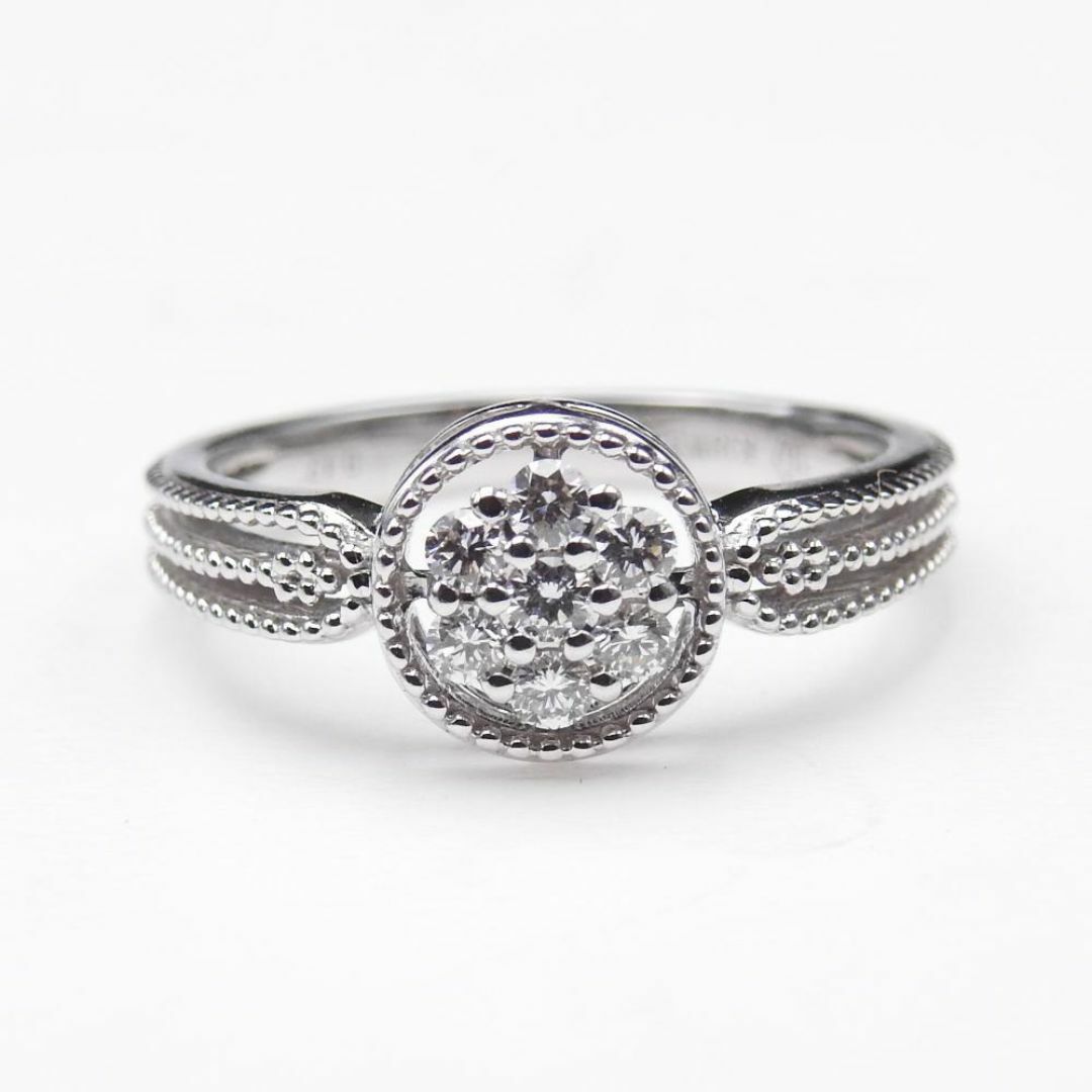星の砂 HOSHInoSUNA リング ダイヤモンドD0.17ct K18WG 星の砂 HOSHInoSUNA リング ダイヤモンドD0.17ct K18WG