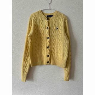 POLO RALPH LAUREN(カーディガン ・ イエロー/黄色系)のフリマ POLO RALPH LAUREN(カーディガン ・ イエロー/黄色系)のフリマ