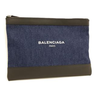 BALENCIAGA - バレンシアガ クラッチバッグ 美品 キャンバスの BALENCIAGA - バレンシアガ クラッチバッグ 美品 キャンバスの