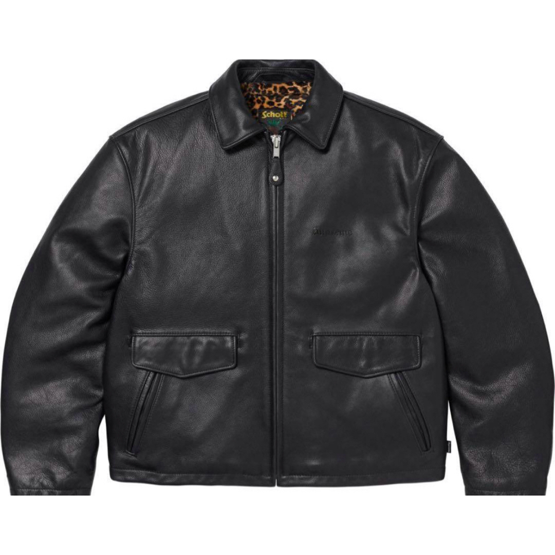 Supreme - Supreme x Schott Leather Racer Jacket Lの通販 by Supreme - Supreme x Schott Leather Racer Jacket Lの通販 by