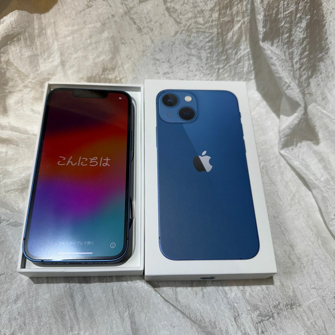 美品】Apple iPhone 13 mini 青 128GB(iPhone 13 mini - 128GB 美品】Apple iPhone 13 mini 青 128GB(iPhone 13 mini - 128GB