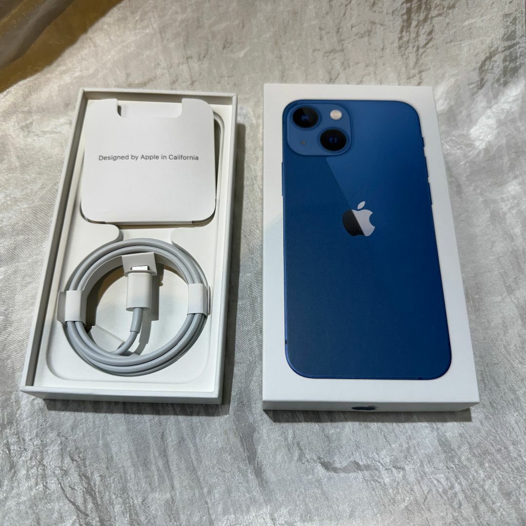 iPhone 13 mini ブルー 青 128GB 極美品 iPhone 13 mini ブルー 青 128GB 極美品