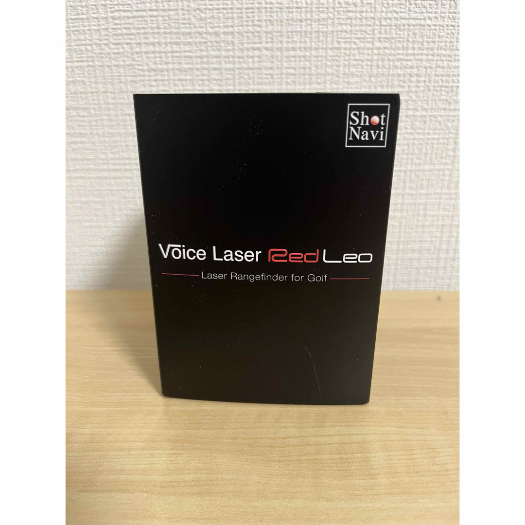 Shot Navi 距離測定器 Voice Laser Red Leo ブラック Shot Navi 距離測定器 Voice Laser Red Leo ブラック