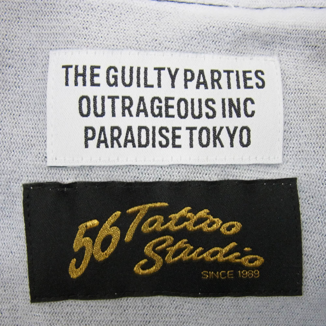 WACKO MARIA - WACKO MARIA ワコマリア 24SS 56TS-WM-BL07 × 56 TATTOO STUDIO COACH JACKET タトゥースタジオ ロゴ プリント コーチ ジャケット ネイビー系 M【中古】の通販 by LIFEラクマ店|ワコマリアならラクマ WACKO MARIA - WACKO MARIA ワコマリア 24SS 56TS-WM-BL07 × 56 TATTOO STUDIO COACH JACKET タトゥースタジオ ロゴ プリント コーチ ジャケット ネイビー系 M【中古】の通販 by LIFEラクマ店|ワコマリアならラクマ
