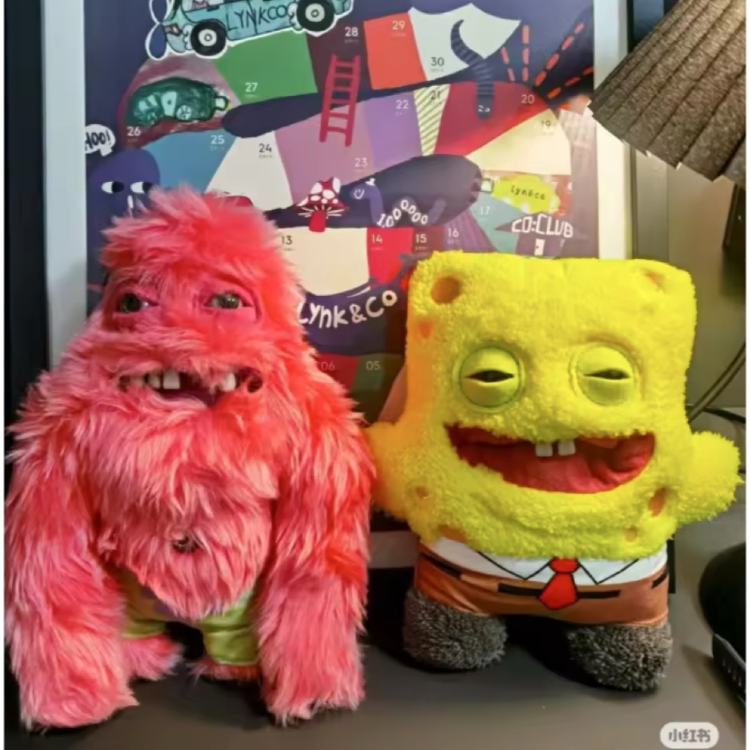 FUGGLER ファグラー 海外限定 スポンジボブ パトリック 2体 FUGGLER ファグラー 海外限定 スポンジボブ パトリック 2体