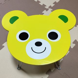 ミキハウス(mikihouse)の[最終値下げ] ミキハウス ノベルティ テーブル(折たたみテーブル)