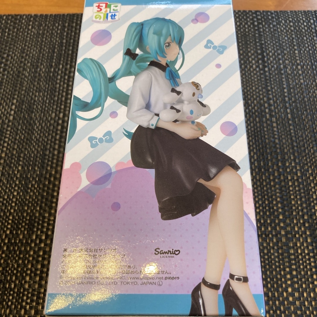 シナモロール - ちょこのせ プレミアムフィギュア 初音ミク シナモロール - ちょこのせ プレミアムフィギュア 初音ミク