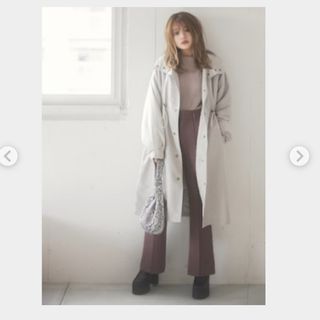 新品タグ付】ASTRAET ショートモッズコート ホワイト ¥25,300