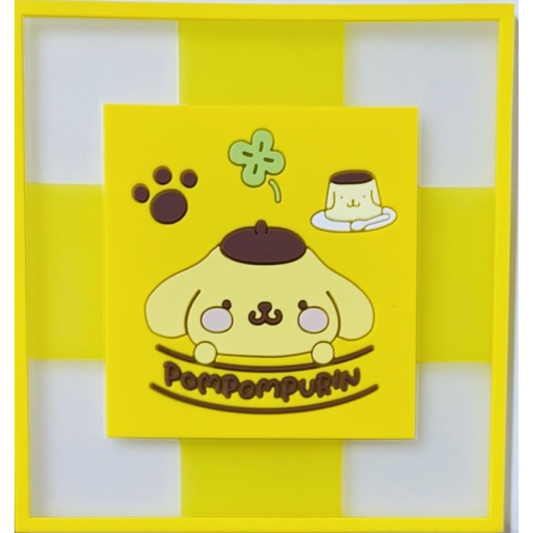 ポムポムプリン ラバーコースター エンタメ/ホビーのおもちゃ/ぬいぐるみ(キャラクターグッズ)の商品写真
