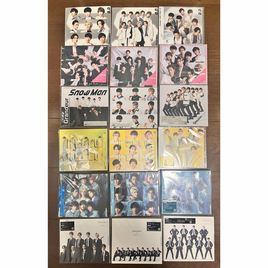 Snow Man CD シングル 全形態 まとめ売り 33枚 CD Snow Man CD シングル 全形態 まとめ売り 33枚 CD