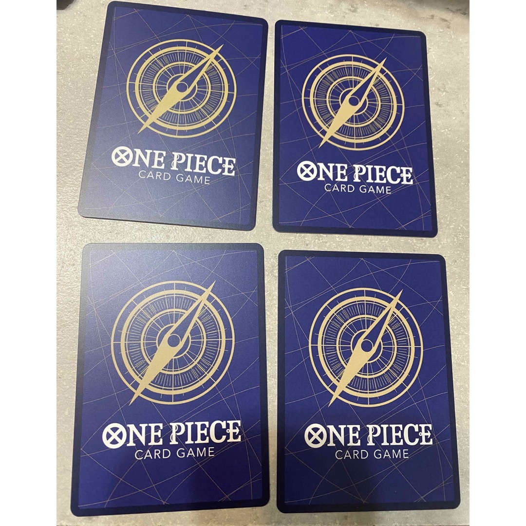 ONE PIECE - ワンピースカード カポネ・ベッジ R 4枚セットの ONE PIECE - ワンピースカード カポネ・ベッジ R 4枚セットの