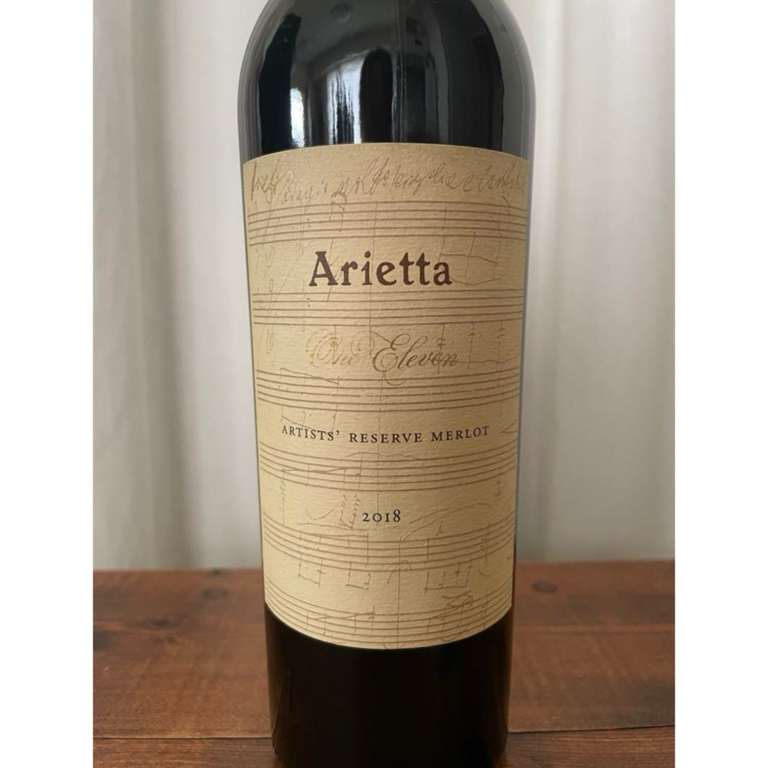 【限定特価】 Arietta アリエッタ ナパバレー ワンイレブン リザーブ メルロー 酒 ワイン