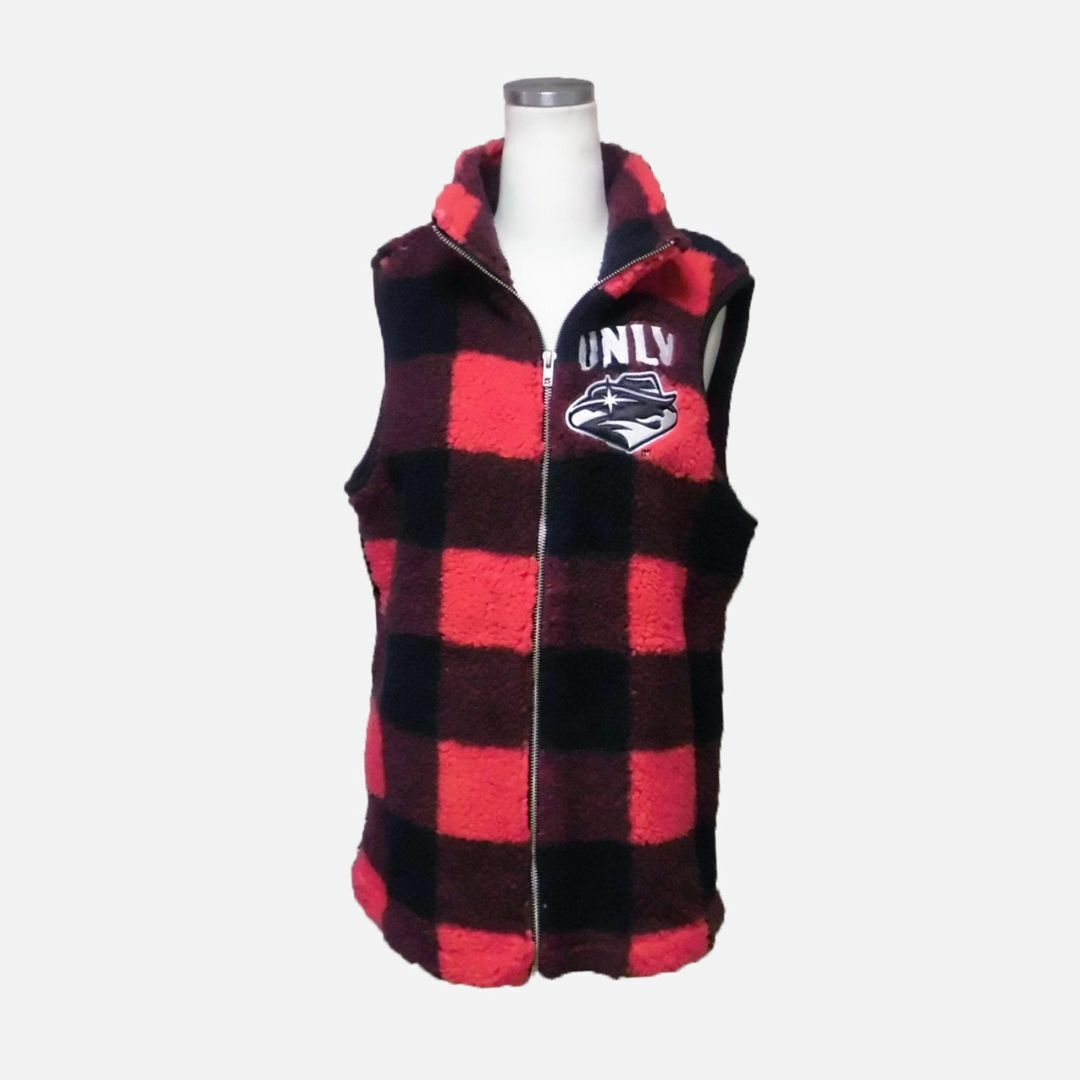 Victoria's Secret - ★新品★ピンク★シェルパフルジップベスト (Red/Black/S)