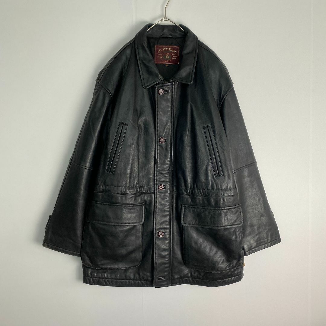 VINTAGE - ヴィンテージ レザージャケット ミドル丈コート VINTAGE - ヴィンテージ レザージャケット ミドル丈コート
