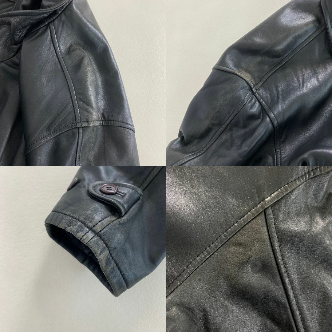 VINTAGE - ヴィンテージ レザージャケット ミドル丈コート VINTAGE - ヴィンテージ レザージャケット ミドル丈コート