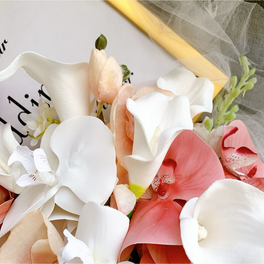 アーティフィシャルフラワーブーケ クラッチブーケ 結婚式 アーティフィシャルフラワーブーケ クラッチブーケ 結婚式