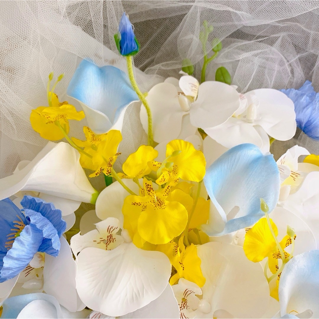 アーティフィシャルフラワーブーケ クラッチブーケ 結婚式 アーティフィシャルフラワーブーケ クラッチブーケ 結婚式