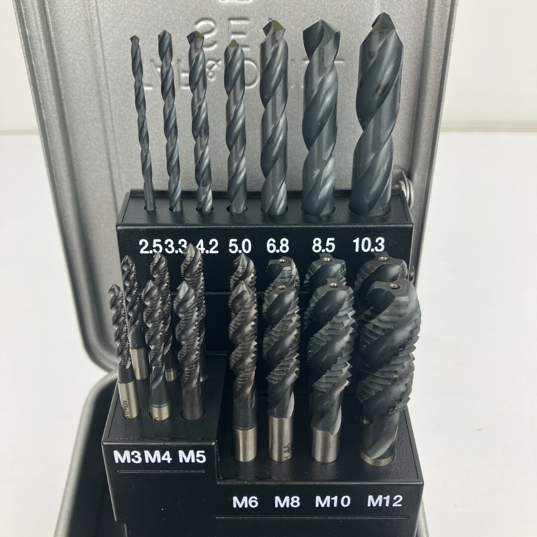 人気 タップ・ドリルセット ЗЗISHIHASHI M3-M12 タップ 2.5-10.3 メンテナンス