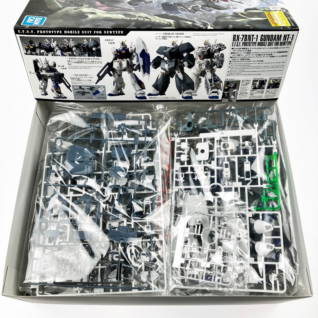 ▽▽ MG 1/100 ガンダムNT-1 Ver.2.0 未組立品 ▽▽ MG 1/100 ガンダムNT-1 Ver.2.0 未組立品