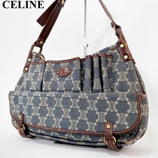 CELINE - CELINE セリーヌ ショルダーバッグ デニム CELINE - CELINE セリーヌ ショルダーバッグ デニム