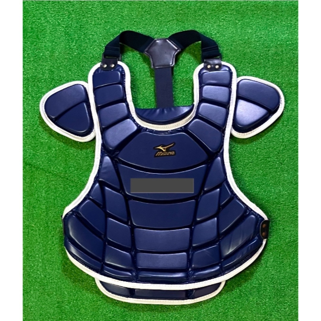 MIZUNO - 一般 硬式野球 キャッチャー プロテクター ネイビー MIZUNO - 一般 硬式野球 キャッチャー プロテクター ネイビー