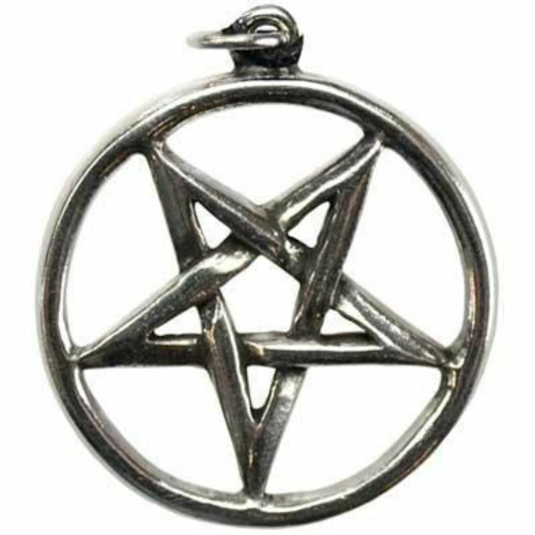 AzureGreen:Pentagram Inverted第 2 段イニシエート レディースのアクセサリー(ネックレス)の商品写真