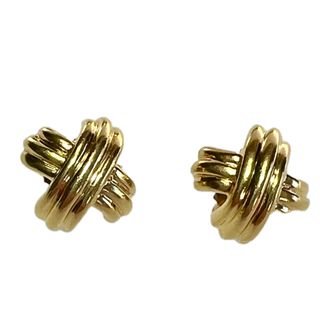 ティファニー(Tiffany & Co.)のティファニー　Tiffany & Co. ピアス　k18 【ヴィンテージ】(ピアス)