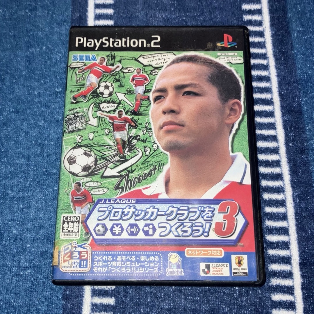 PlayStation2(プレイステーション2)のPS2 プロサッカークラブをつくろう3 エンタメ/ホビーのゲームソフト/ゲーム機本体(家庭用ゲームソフト)の商品写真