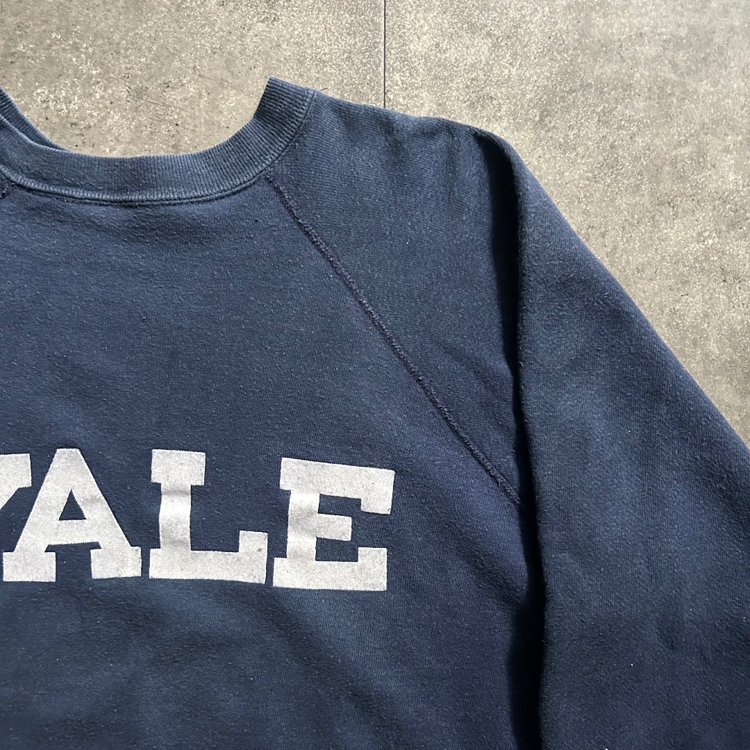 VINTAGE - 60s70s ヴィンテージスウェット USA製 ネイビー YALE VINTAGE - 60s70s ヴィンテージスウェット USA製 ネイビー YALE