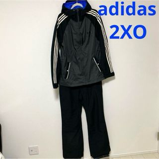 adidas - adidas Originals スノーボードウエア つなぎ 黒×白 adidas - adidas Originals スノーボードウエア つなぎ 黒×白