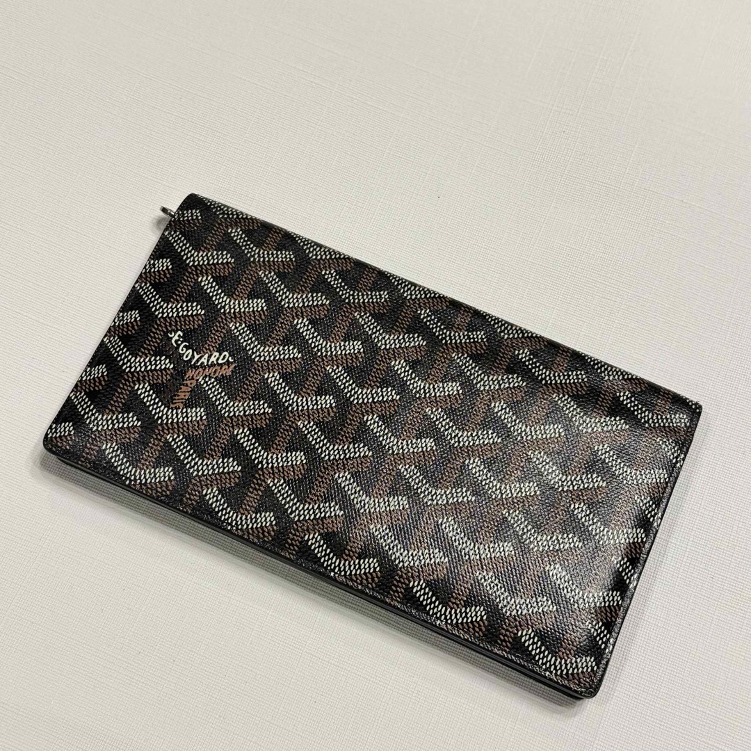 美品】GOYARD ゴヤール 長財布 リシュリュー ウォレット ブラック 黒 美品】GOYARD ゴヤール 長財布 リシュリュー ウォレット ブラック 黒