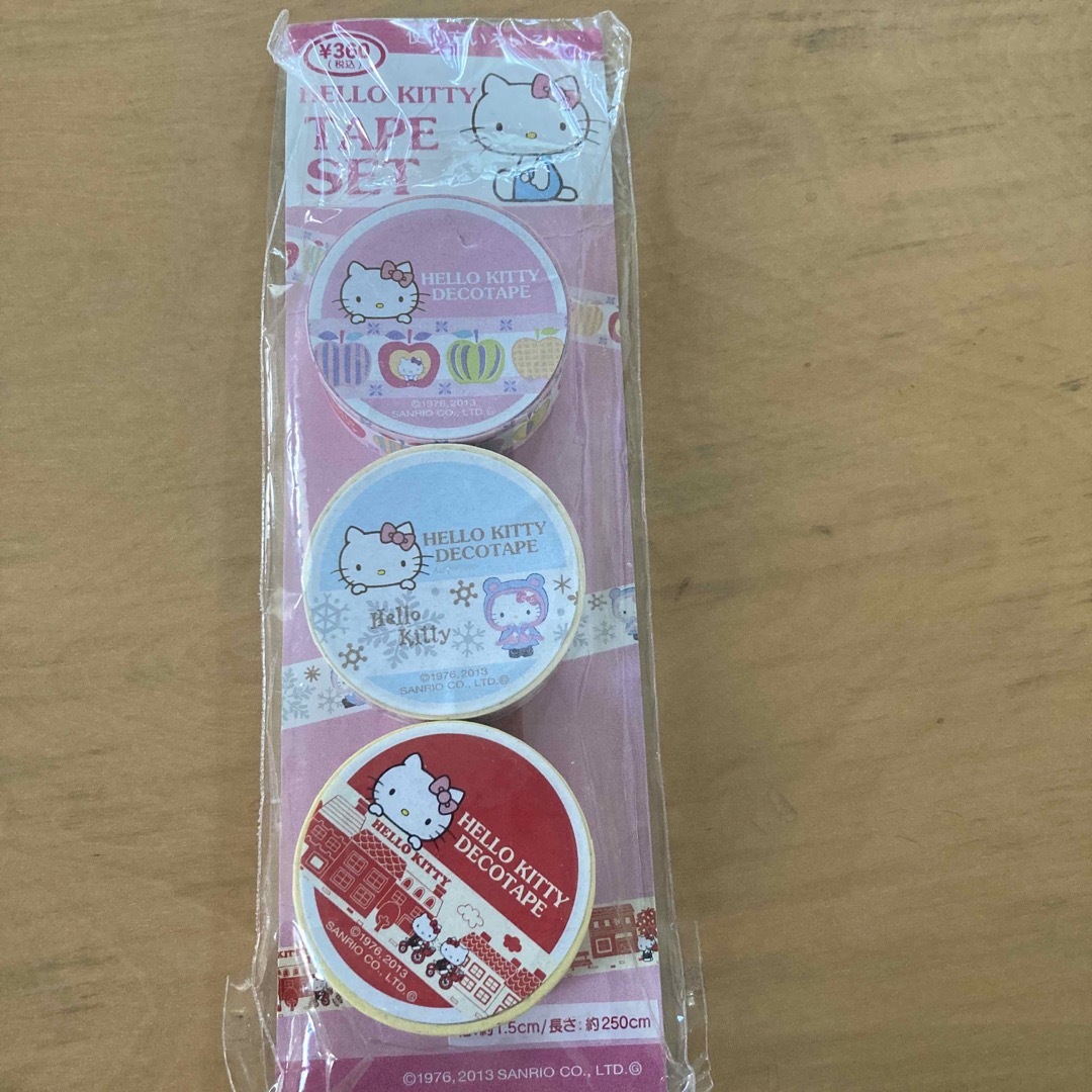ハローキティ(ハローキティ)のキティーちゃん マスキングテープ インテリア/住まい/日用品の文房具(テープ/マスキングテープ)の商品写真