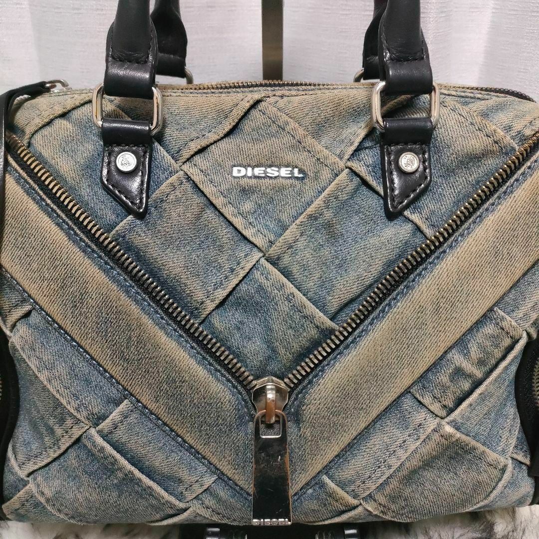 DIESEL - ディーゼル ショルダーバッグ デニム DIESEL 2way DIESEL - ディーゼル ショルダーバッグ デニム DIESEL 2way