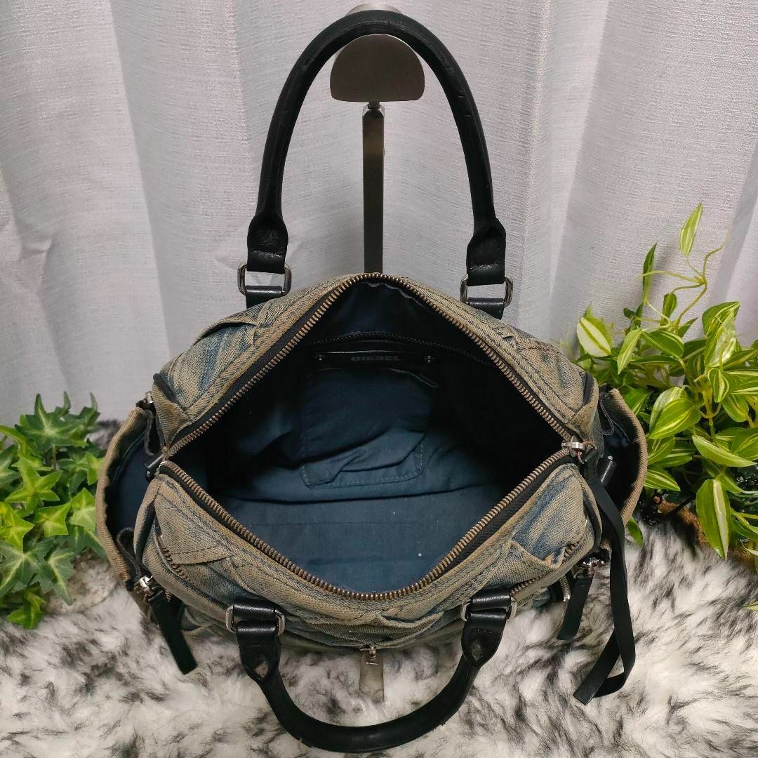DIESEL - ディーゼル ショルダーバッグ デニム DIESEL 2way DIESEL - ディーゼル ショルダーバッグ デニム DIESEL 2way