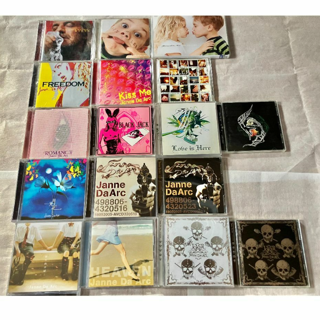 Janne Da Arc(ジャンヌダルク)シングル・アルバム セット Janne Da Arc(ジャンヌダルク)シングル・アルバム セット