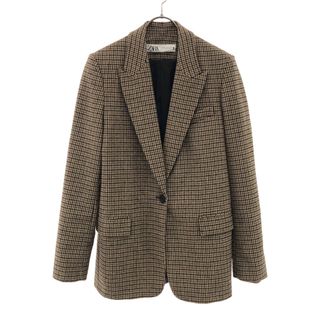 ZARA(テーラードジャケット ・ ブラウン/茶色系)のフリマ ZARA(テーラードジャケット ・ ブラウン/茶色系)のフリマ