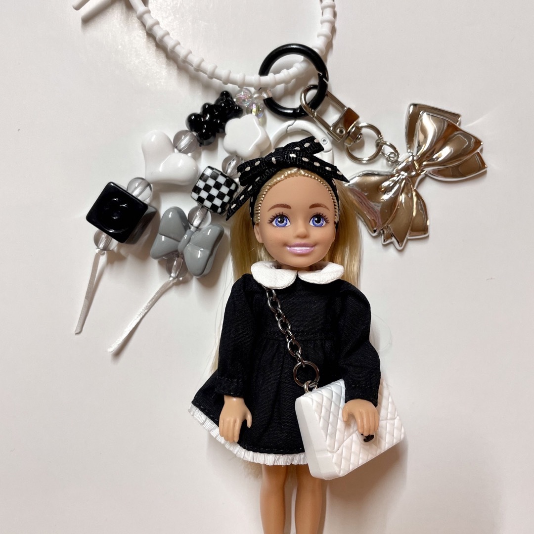 Barbie バービー ドールチャーム バッグチャーム キーリング Barbie バービー ドールチャーム バッグチャーム キーリング