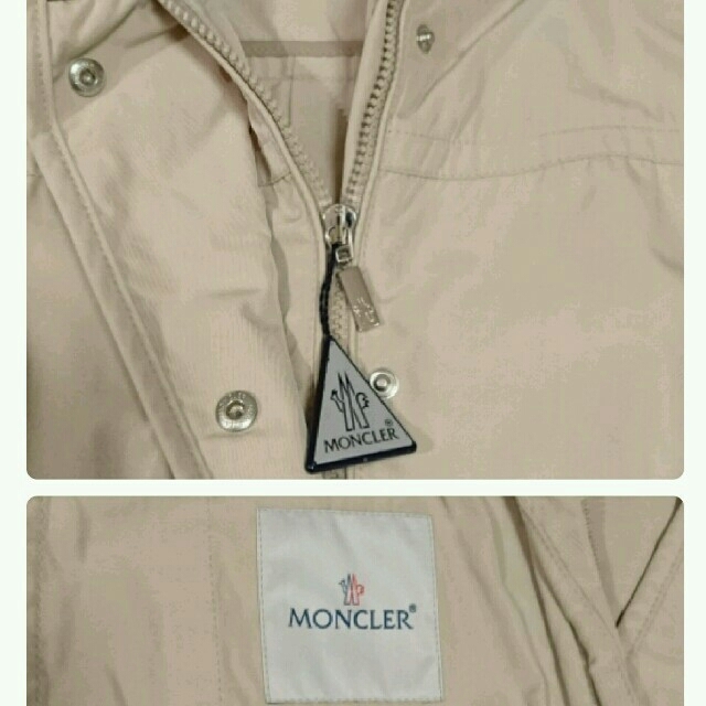 MONCLER(モンクレール)の新品☆ MONCLER モンクレール スプリングコート 1 レディースのジャケット/アウター(スプリングコート)の商品写真