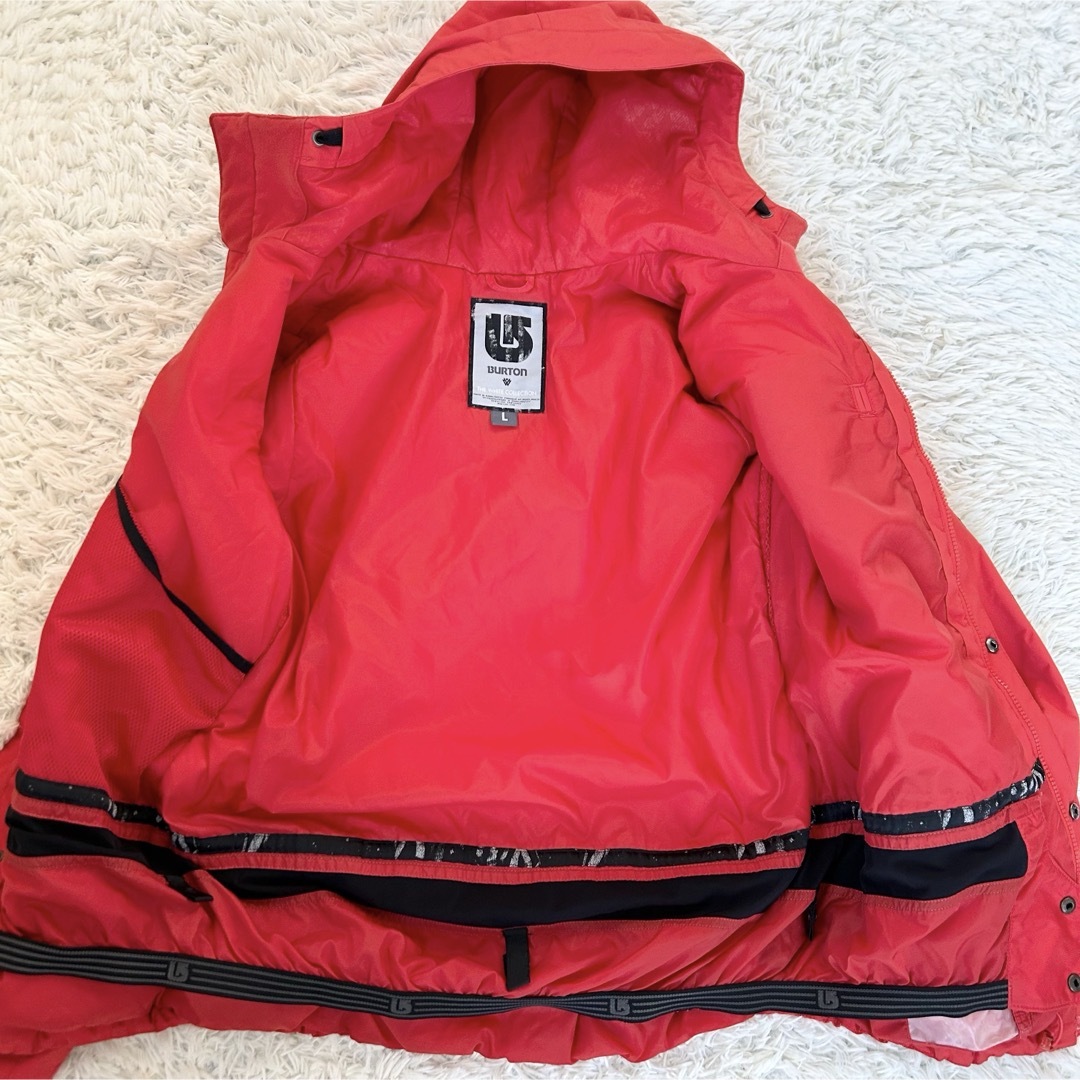 BURTON バートン スノボ スキー ウェア マウンテンパーカー L レッド BURTON バートン スノボ スキー ウェア マウンテンパーカー L レッド