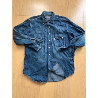 美品】BLUE BLUE デニムシャツ 華々しく 4点 Lサイズ 稲葉浩志氏着用 美品】BLUE BLUE デニムシャツ 華々しく 4点 Lサイズ 稲葉浩志氏着用