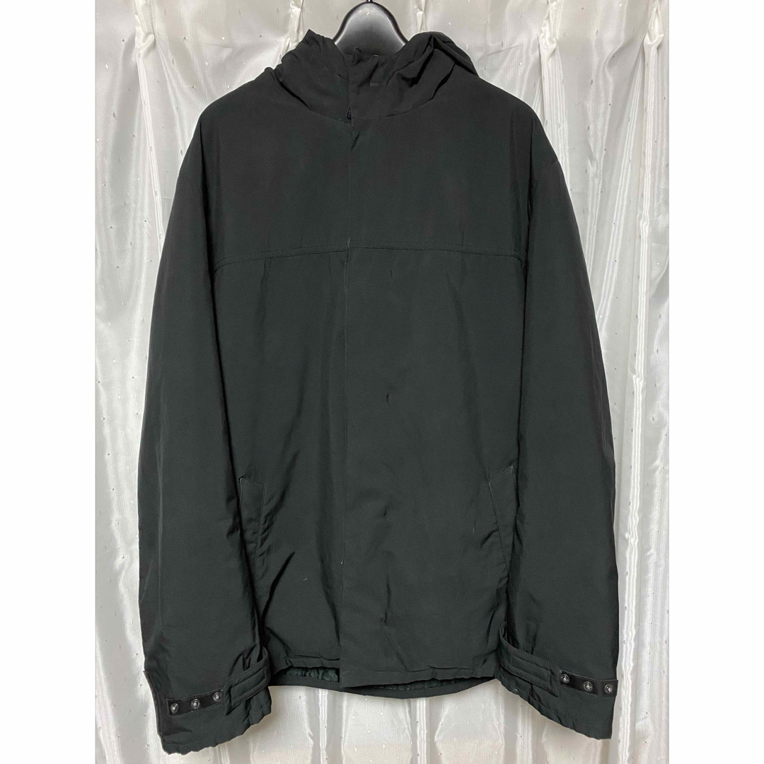 PRADA - PRADA SPORT 2009 ナイロンフードジャケット レザー PRADA - PRADA SPORT 2009 ナイロンフードジャケット レザー