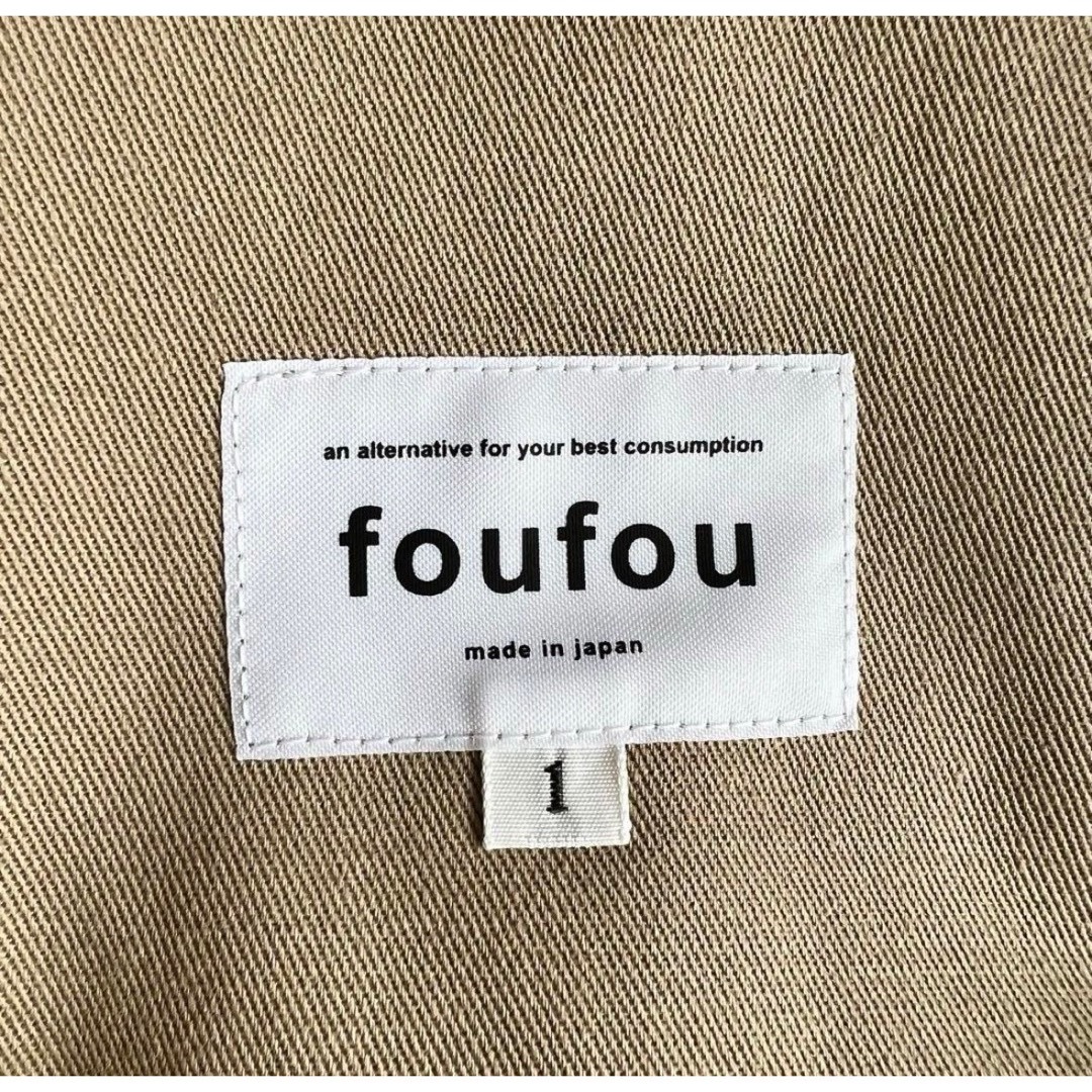 未使用品 foufou La Rotonde '19 ラロトンド トレンチコート 未使用品 foufou La Rotonde '19 ラロトンド トレンチコート