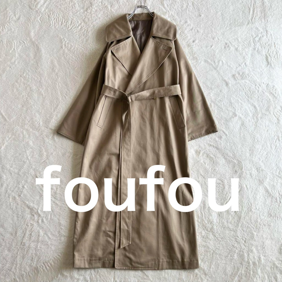 未使用品 foufou La Rotonde '19 ラロトンド トレンチコート 未使用品 foufou La Rotonde '19 ラロトンド トレンチコート