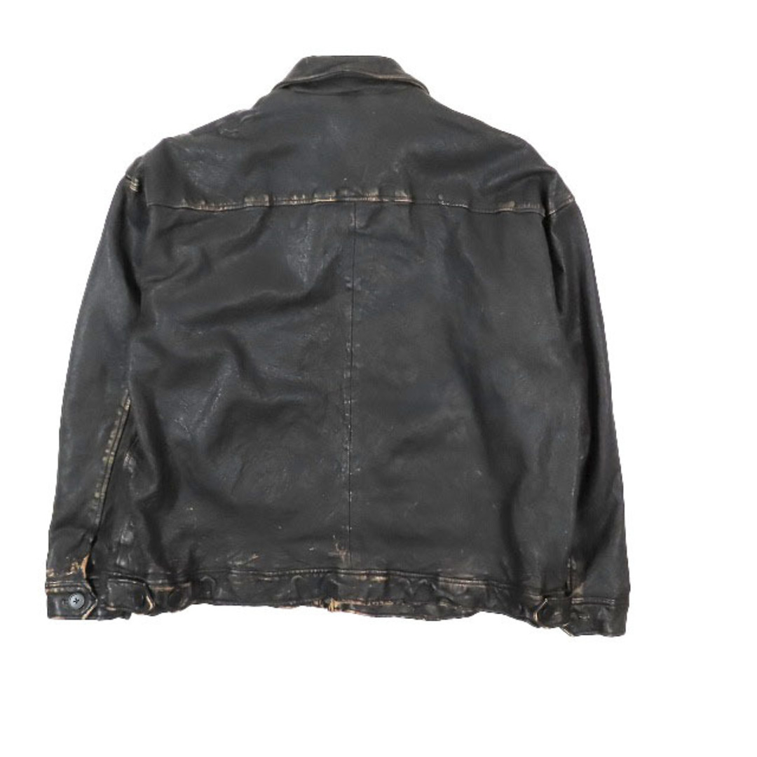 BEAMS - BEAMS ユーズド加工 ヴィンテージ シープレザー ジップ BEAMS - BEAMS ユーズド加工 ヴィンテージ シープレザー ジップ