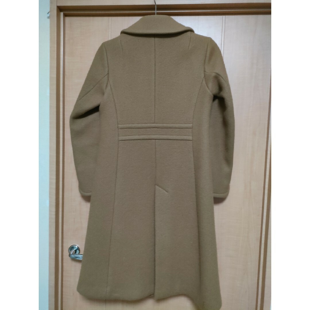 CROLLA - ♥美品♥ワールド crolla チビ襟 ウールロングコート CROLLA - ♥美品♥ワールド crolla チビ襟 ウールロングコート